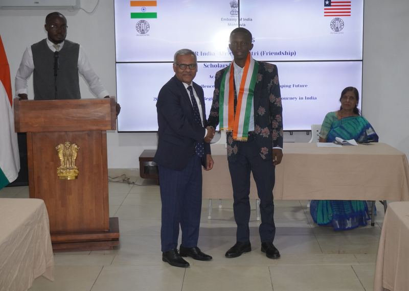 Honouring of 20 Liberian Students Awarded ICCR India–Africa Maitri Scholarships for AY 2026-2027 – 06 July 2026